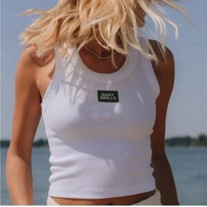 NOT SELLING** Looking to buy ANY DAILY DRILLS TANKS, Any color: size; xs/s